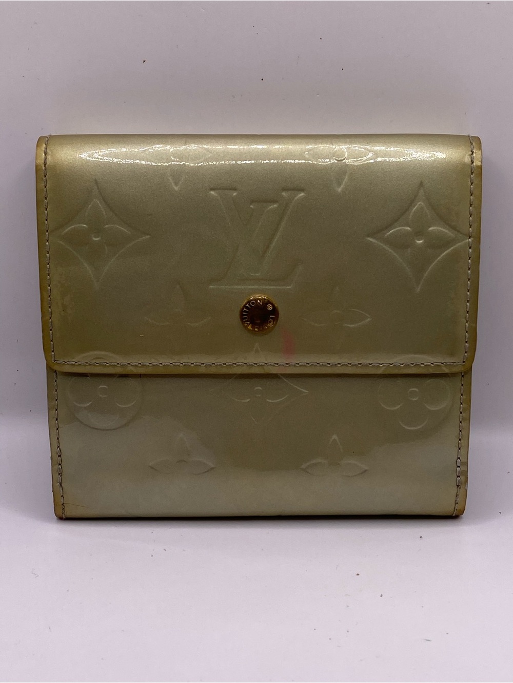 Louis Vuitton Monogram Vernis Compact Wallet